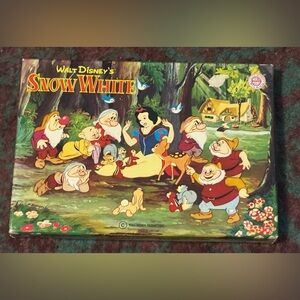 Vintage Snow White Seven Dwarfs stamp set
